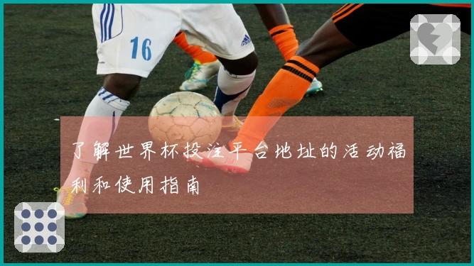 了解世界杯投注平台地址的活动福利和使用指南